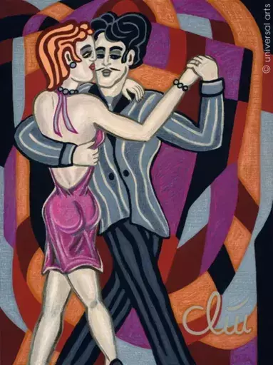 Jacqueline DITT - Painting - Tango Argentino
