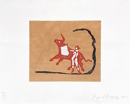 Donald BAECHLER - Print-Multiple - CORRIDA DE TOROS I