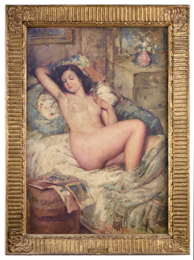 Armando SPADINI - Gemälde - Nude