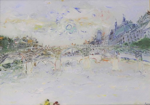 Jean FUSARO - Painting - La Seine, Paris