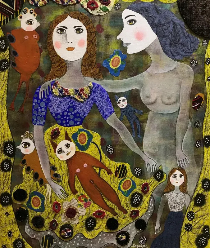 Le Chat By Claudine Marie Claire Loquen Buy Art Online Artprice Le Chat By Claudine Marie Claire Loquen Buy Art Online Artprice