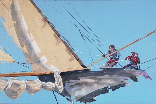 Diana KIROVA - Painting - Race