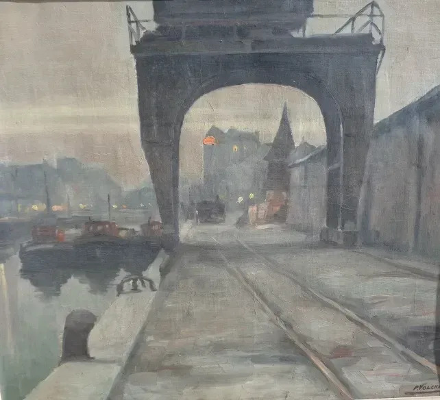 Au port by Piet VOLCKAERT buy art online artprice