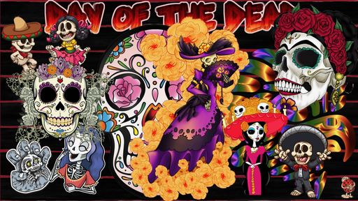 George PANOSSIAN - Painting - Day of the dead