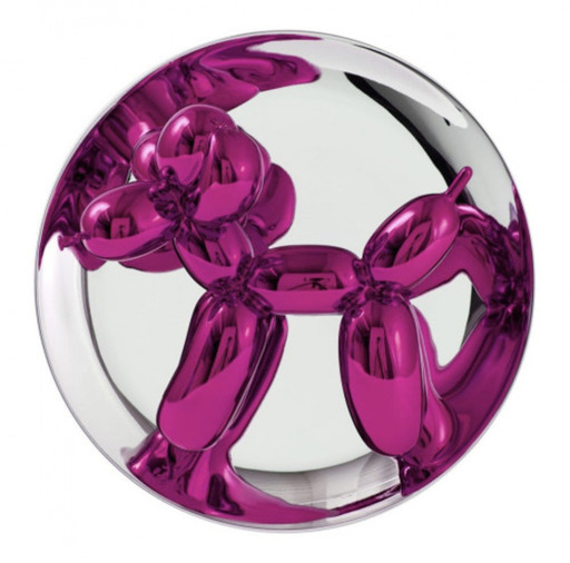 Jeff KOONS - Escultura - Balloon Dog (Magenta)
