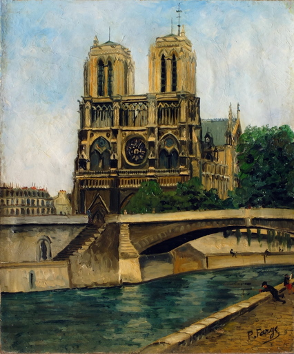 Pierre FARGE - Peinture - Notre-Dame de Paris