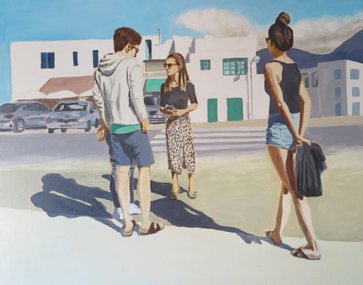 Karine BARTOLI - Painting - Famara - Lanzarote