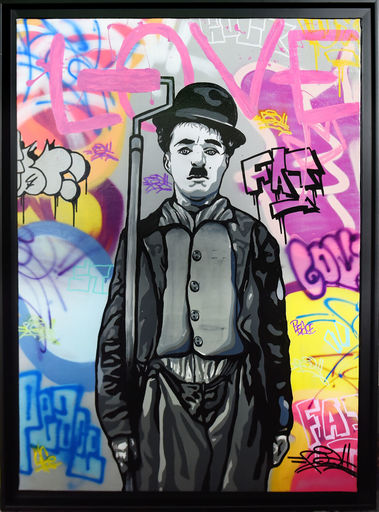 FAT - Painting - Charlie Chaplin I