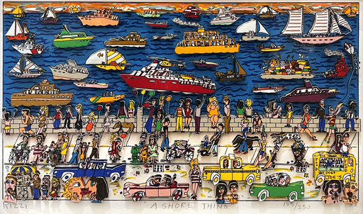 James RIZZI - Stampa-Multiplo - A Shore Thing
