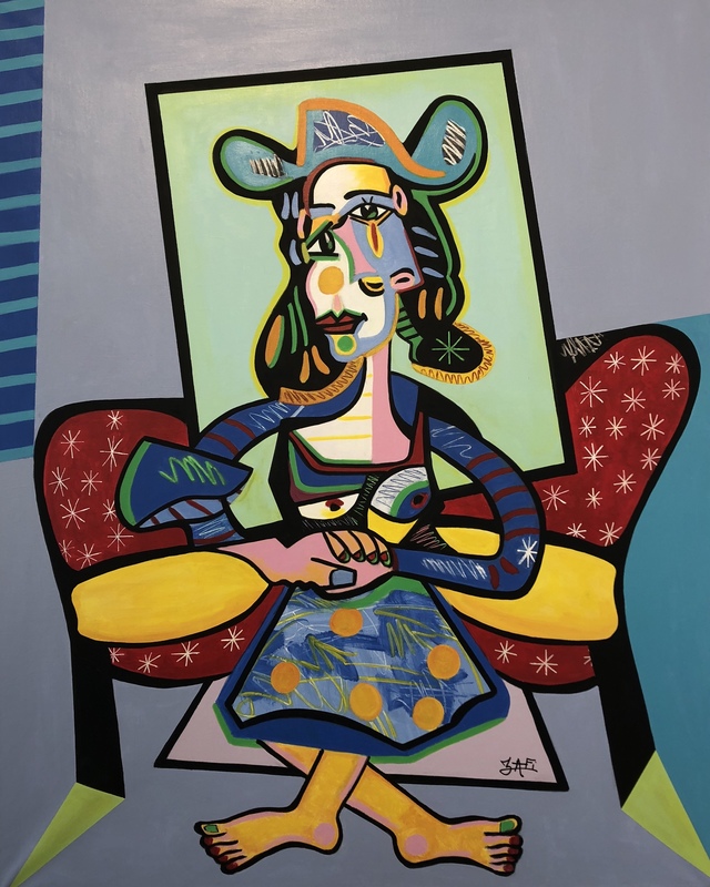 ZAFI - Pittura - Portrait de femme