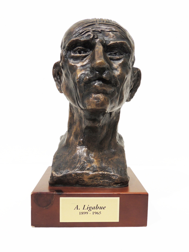 Antonio LIGABUE - Sculpture-Volume - Autoritratto