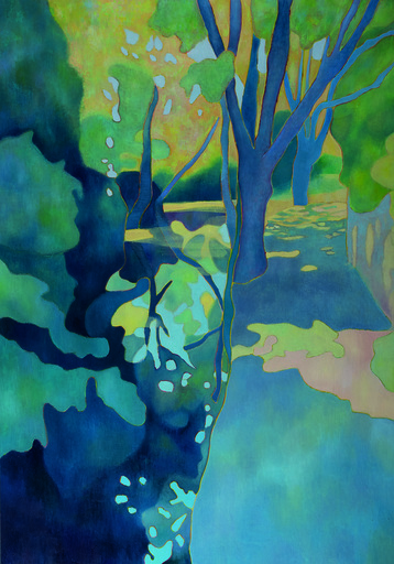 Marie-Pierre AUTONNE - Painting - De Soleil Et D’eau