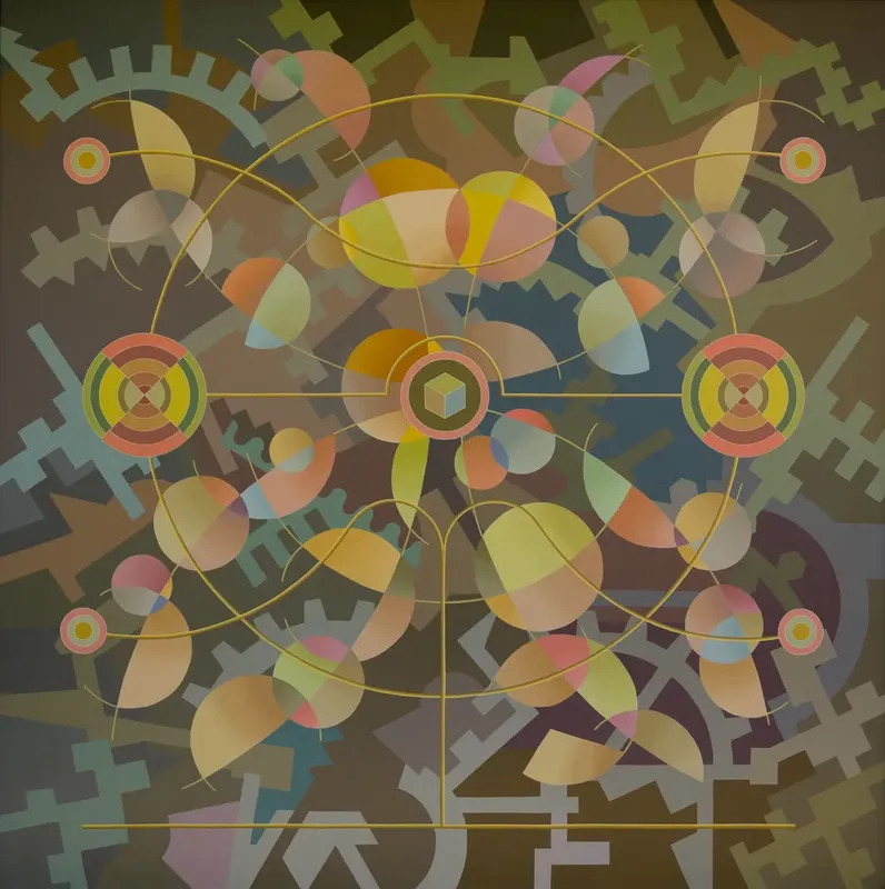 Enrique RODRIGUEZ GARCIA - Painting - Congregadas convexidades