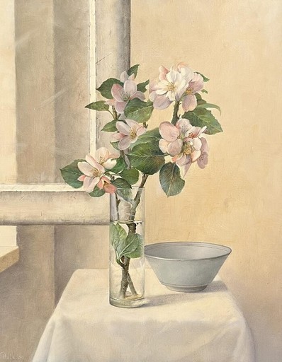Carel HULS - Gemälde - Bloesem