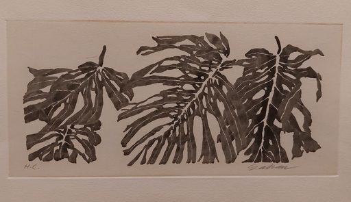 森•山方 - 版画 - Philodendrons