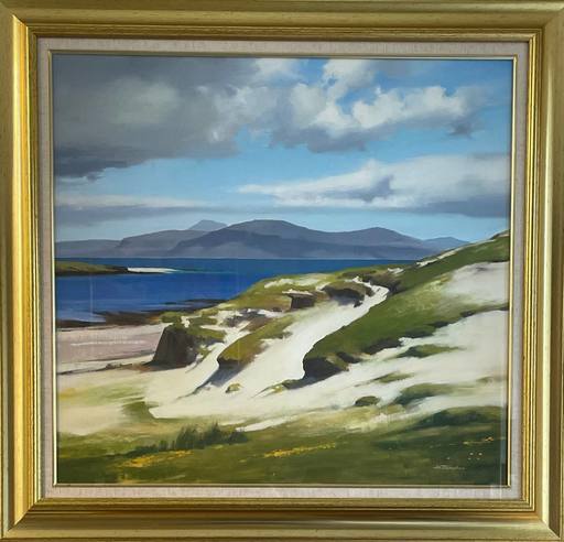 Alastair W. THOMSON - Painting - Mull from Iona