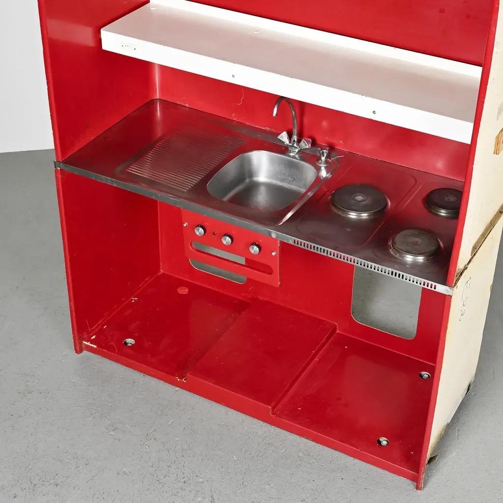 Charlotte Perriand : Prefabricated Kitchen from les Arcs 180