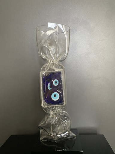 Laurence JENKELL - Sculpture-Volume - Wrapping Bonbon Eyes of Luck