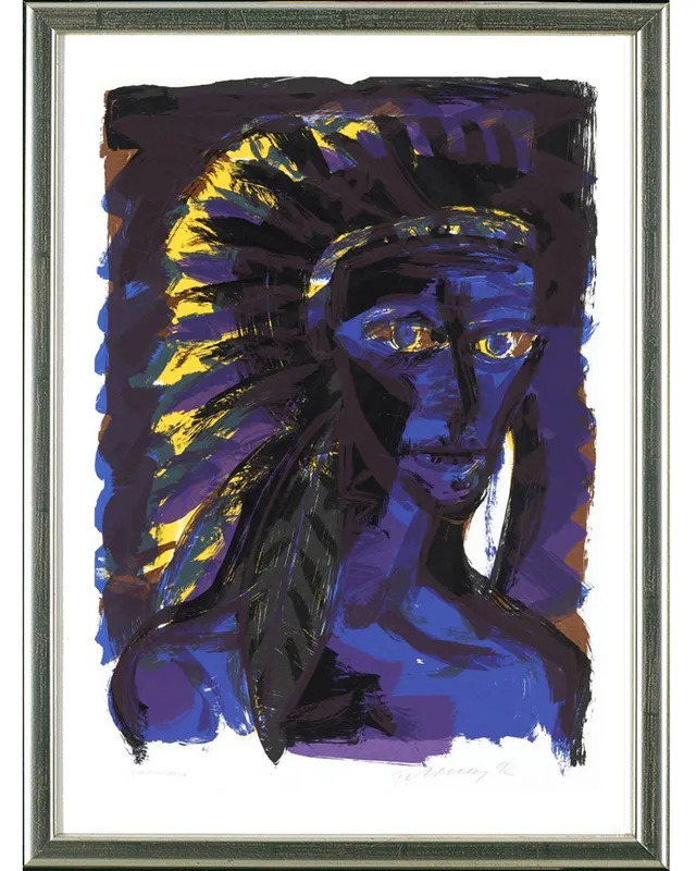 Indianer By Rainer Fetting Buy Art Online Artprice