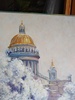 Alexander BEZRODNYKH - Painting - Hoarfrost. St. Isaac's Cathedral