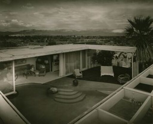 Julius SHULMAN - Fotografia - Raymond Loewy House, Palm Springs, California. architect Alb