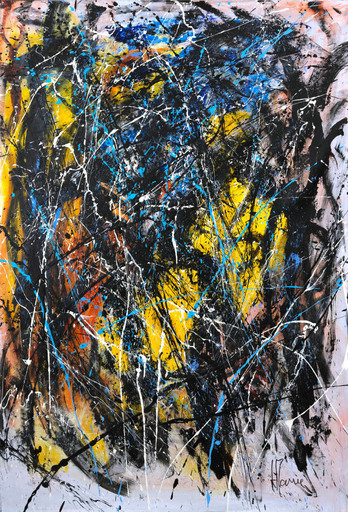 Jean-Jacques MARIE - Gemälde - Abstraction composition 004