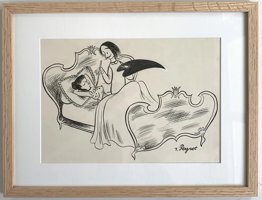 Raymond-PEYNET-Le-peintre-