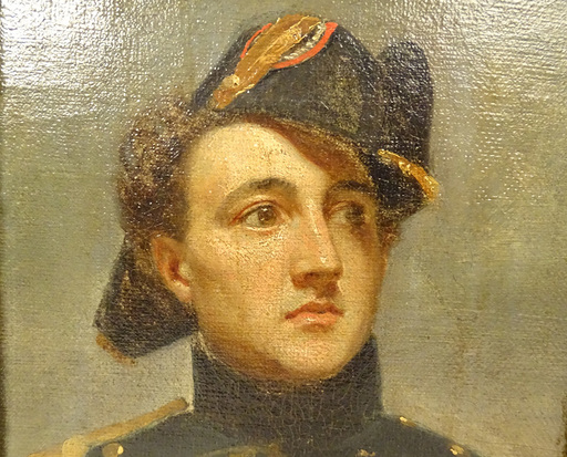 Jérôme Martin LANGLOIS - Painting - Portrait de Amédée Jérôme Langlois