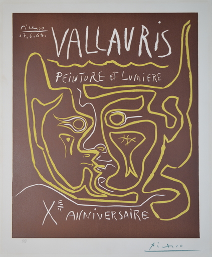 巴勃罗•毕加索 - 版画 - Vallauris Exhibition - B1850