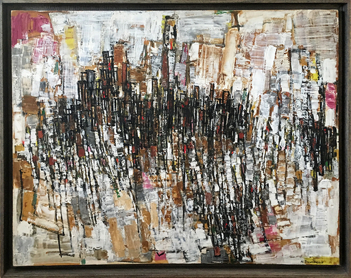 Natalia DUMITRESCO - Painting - Abstract Composition