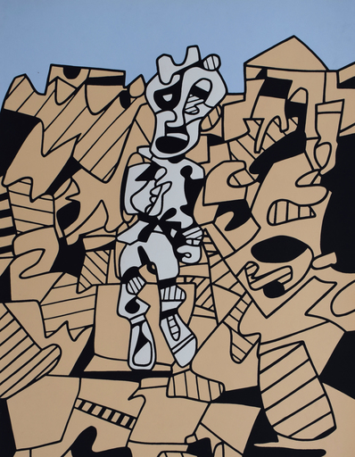 Jean DUBUFFET - Stampa-Multiplo - Territory and Peasant