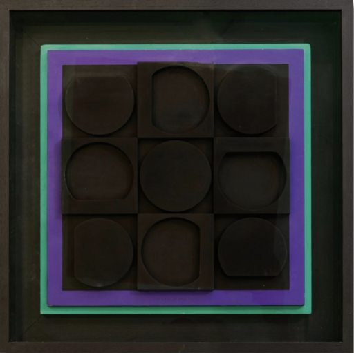 Victor VASARELY - Pittura - Composition of 6 works Negatives / Positives