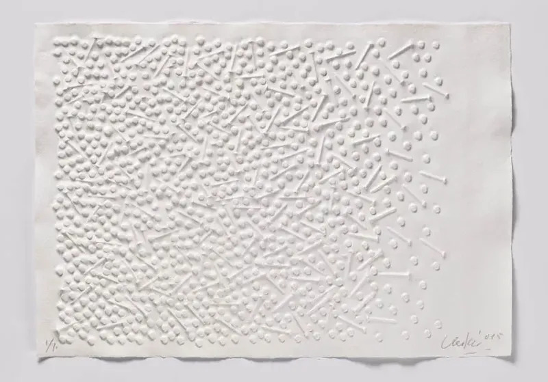 Huldigung An Hafez Nr 23 By Gunther Uecker Buy Art Online Artprice