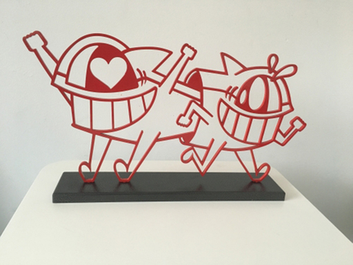 PEZ - Escultura - My Love is Out (Red)