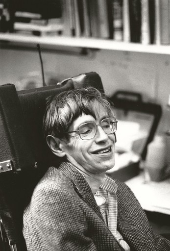 Tom PILSTON - 照片 - Stephen Hawking, British physician (1991)