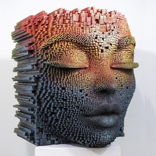 Gil BRUVEL - Sculpture-Volume - In My Mind Forever