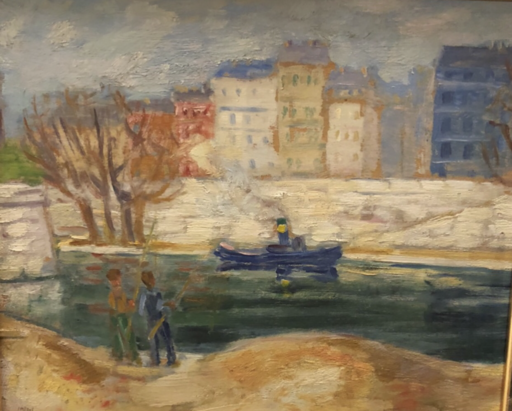 Hans Hermann STEFFENS - Gemälde - Seine Paris