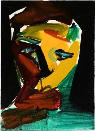 井田幸昌 Self Portrait 井田幸昌 シルクスクリーン Self portrait