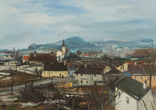 Ernst HUBER - Peinture - Early Spring