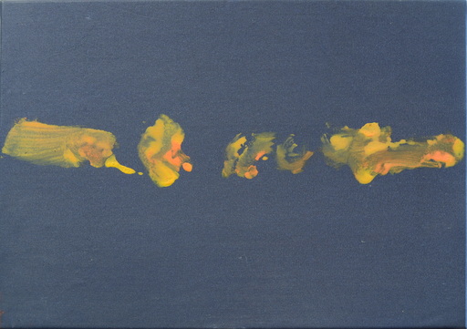 Judit REIGL - Peinture - Déroulement jaune