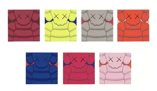 KAWS - Print-Multiple - What Party - set of 7