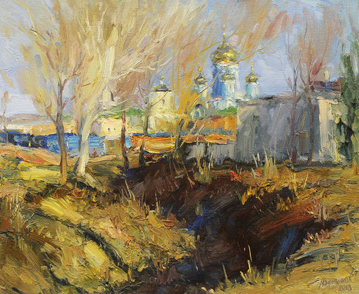 Yuriy DEMIYANOV - Gemälde - Pre-Winter