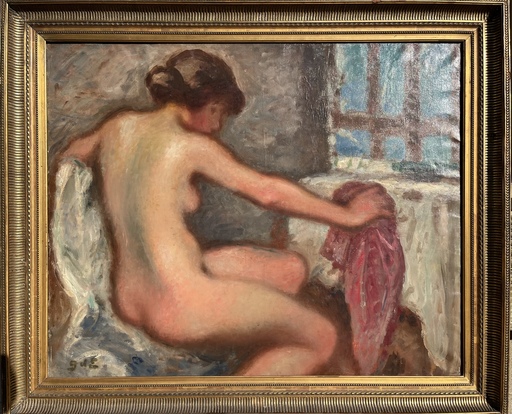 Georges D'ESPAGNAT - Painting - Nu