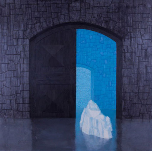 Victor CUPSA - Painting - Iceberg