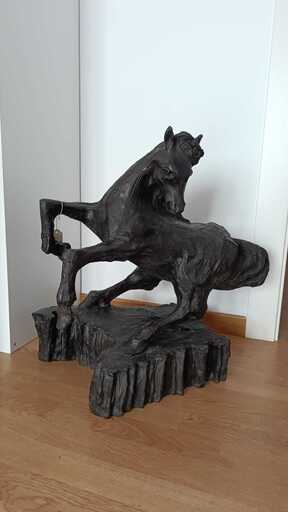 Aligi SASSU - Scultura Volume - Una scultura non un cavallo