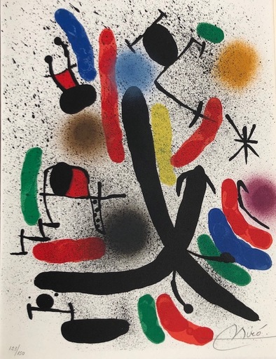 Joan MIRO - Grabado - Joan Miró Litografo I