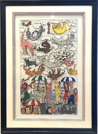 Its Raining Cats, and Dogs by | James RIZZI | buy art online