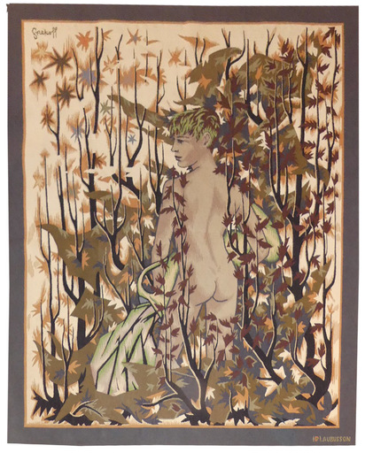 Elie GREKOFF - Tapestry - le verseau