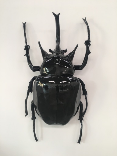 Stefano BOMBARDIERI - Skulptur Volumen - Coleoptera Black