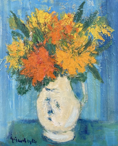 Lydie GÉRARD - Painting - Bouquet de fleur